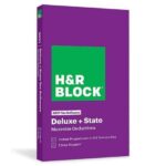H&R Block Tax Software Deluxe + State 2021