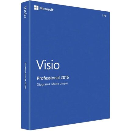 Microsoft Visio Pro 2016 - 2 PC (Lifetime)