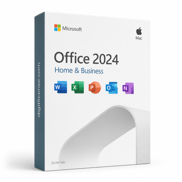 Microsoft Office 2024 Home and Business license key box