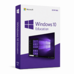 Windows 10 Education license key box